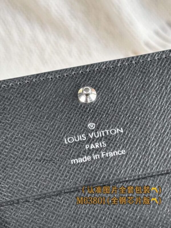 Replica Louis Vuitton Envelope Card Holder Black - high-end fake designer purse