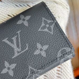 Replica Louis Vuitton Envelope Card Holder Black - top-tier luxury replica shoulder bag