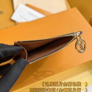 Replica Louis Vuitton Romy Card Holder Brown - near-authentic luxury replica handbag