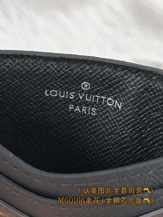 Replica Louis Vuitton Card Holder Brown - premium 1:1 fake handbag model