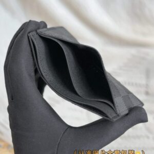 Replica Louis Vuitton Card Holder Black Grid - 1:1 designer replica handbag