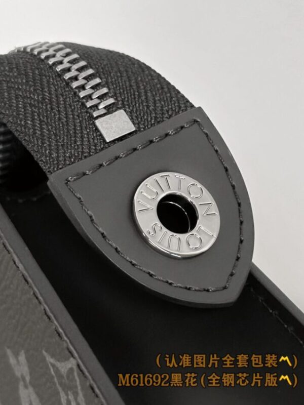 Replica Louis Vuitton Pochette Voyage Black - near-authentic luxury replica handbag