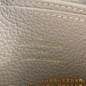 Replica Louis Vuitton Zipper Coin Purse Beige - premium-grade designer purse dupe