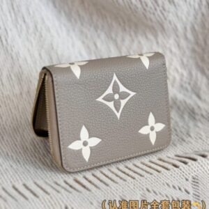 Replica Louis Vuitton Zipper Coin Purse Beige - best-selling designer handbag dupe