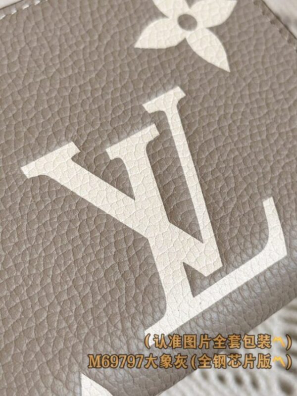 Replica Louis Vuitton Zipper Coin Purse Beige - near-authentic luxury replica handbag
