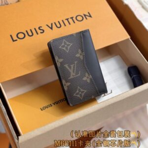 Replica Louis Vuitton Pocket Organiser Brown - premium-grade designer purse dupe