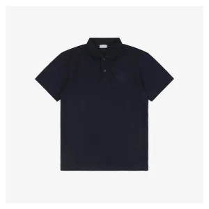 BBry Oak Leaf Equestrian Embroidery Polo T-Shirt