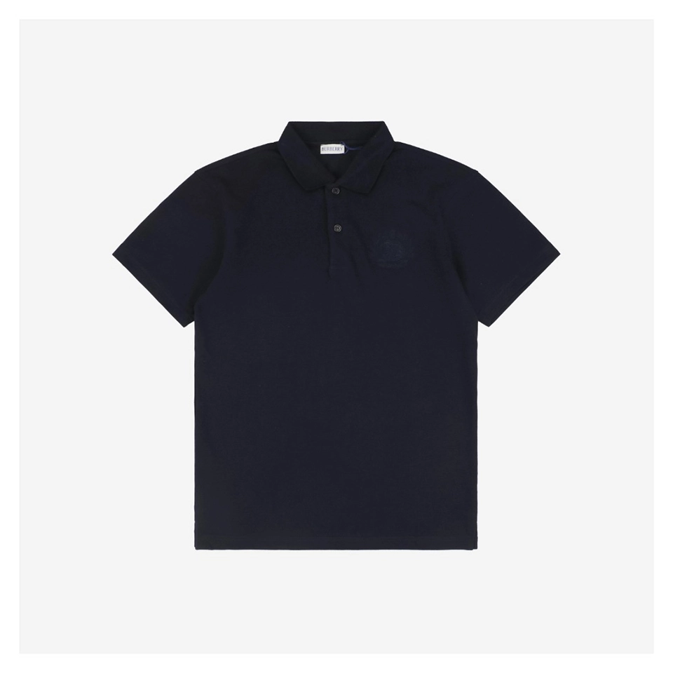 BBry Oak Leaf Equestrian Embroidery Polo T-Shirt