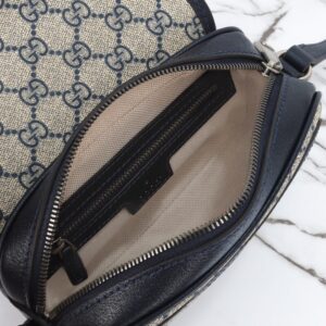 Replica Gucci GUCCI Ophidia GG Shoulder Bag Blue - best quality luxury bag dupe