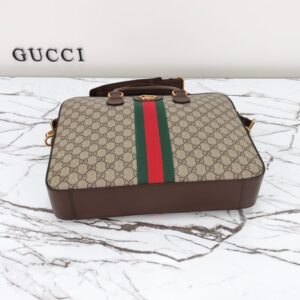 Replica Gucci Briefcase Canvas Beige - authentic-look luxury purse replica