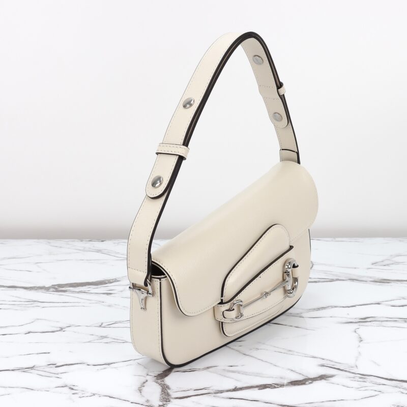 Replica Gucci Horsbet Tribute White - high-accuracy replica luxury purse