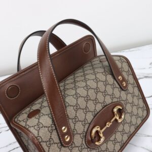 Replica Gucci Horsebit 1955 Top Handle Supreme - high-accuracy replica luxury purse