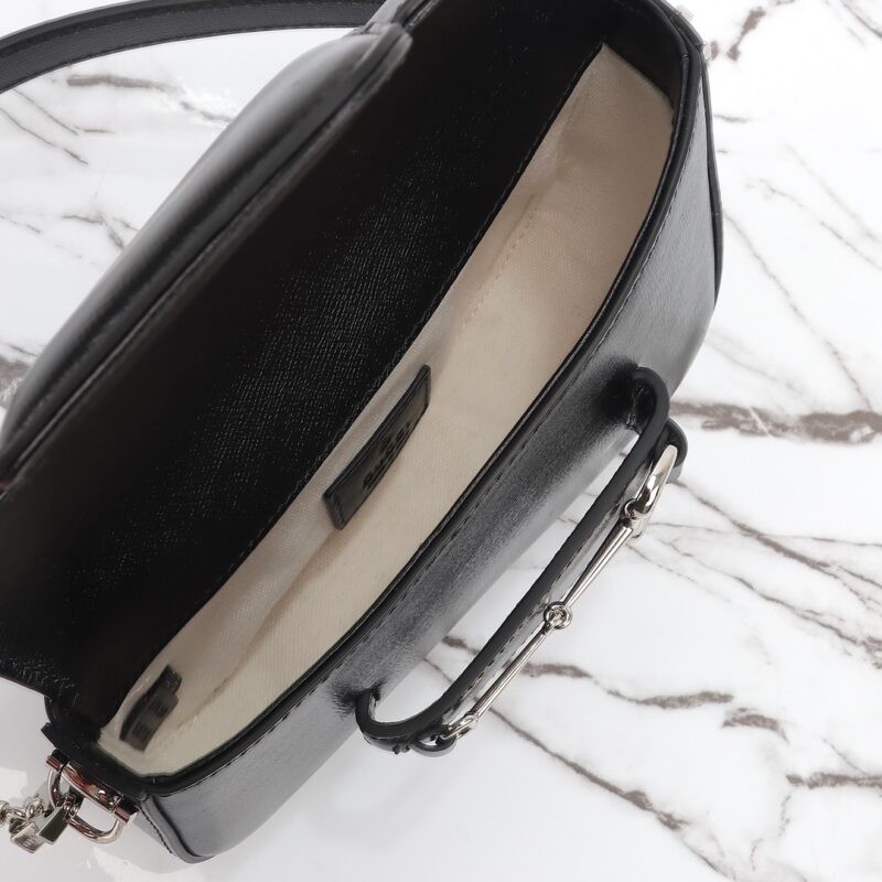 Replica Gucci Horsbet Tribute Black - best quality luxury bag dupe