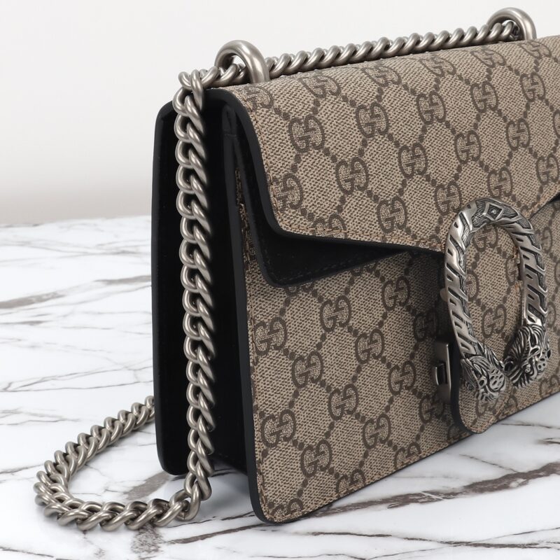 Replica Gucci Dionysus Supreme Black - high-accuracy replica luxury purse