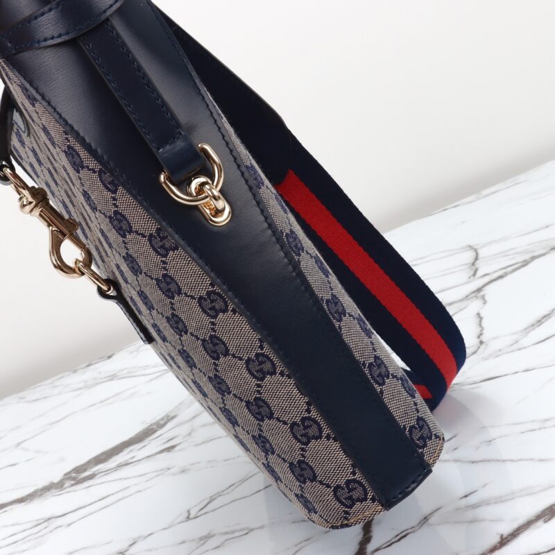 Replica Gucci Medium Bucket Blue - high-end fake designer purse