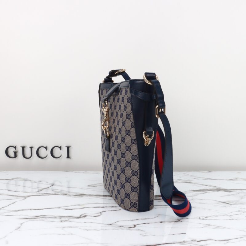 Replica Gucci Medium Bucket Blue - best quality luxury bag dupe