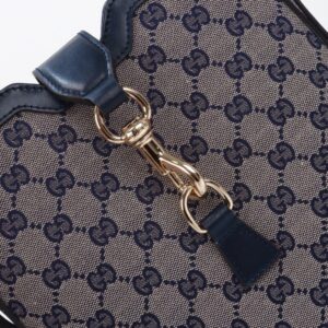 Replica Gucci Medium Bucket Blue - authentic-look luxury purse replica