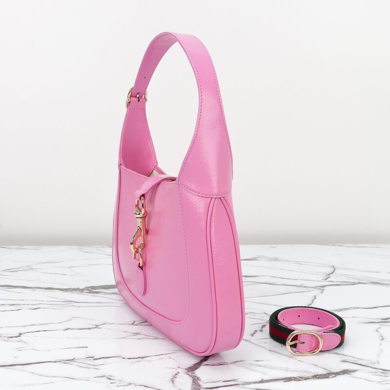 Replica Gucci G Jackie Small Patent Pink - premium-grade designer purse dupe
