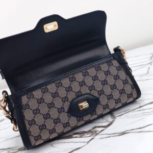Replica Gucci Luce Shoulder Bag in Black - top-rated replica designer bag