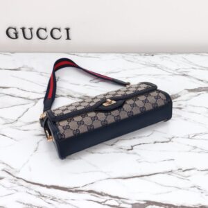 Replica Gucci Luce Shoulder Bag in Black - high-end fake designer purse