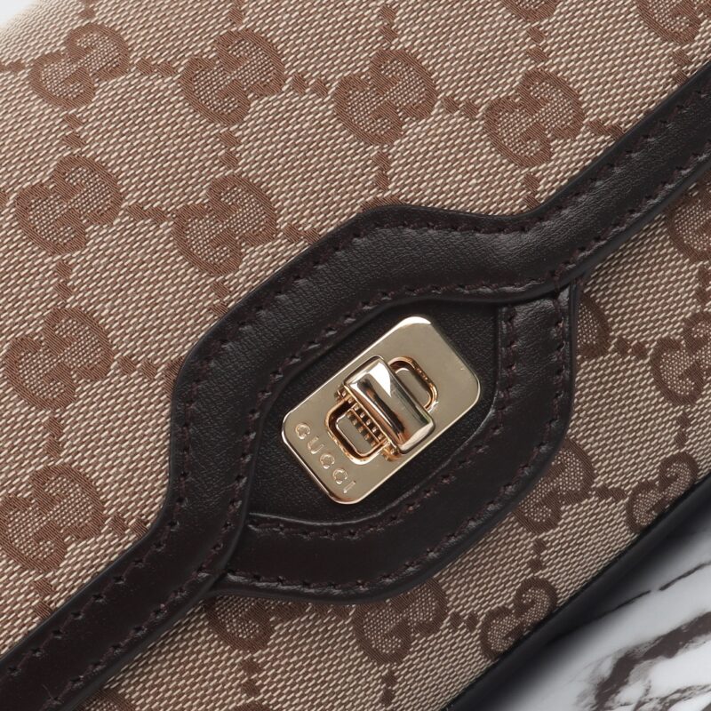 Replica Gucci Luce Shoulder Bag Beige - high-quality designer bag clone