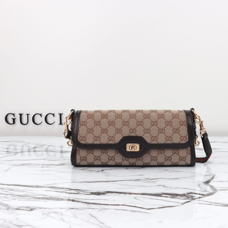 Replica Gucci Luce Shoulder Bag Beige - high-accuracy replica luxury purse