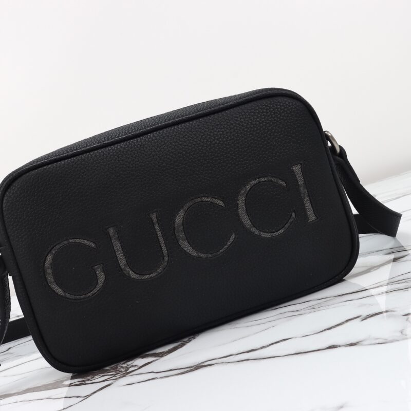 Replica Gucci GG Mini Shoulder Bag Black 2024 - high-accuracy replica luxury purse