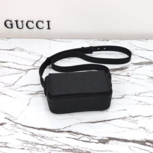 Replica Gucci Mini Cross Body Full Black - premium 1:1 fake handbag model