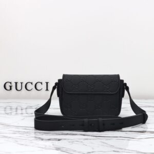 Replica Gucci Mini Cross Body Full Black - high-end fake designer purse