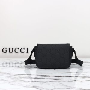 Replica Gucci Mini Cross Body Full Black - premium 1:1 fake handbag model