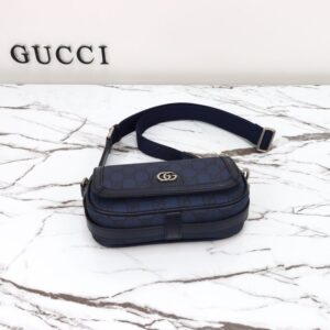 Replica Gucci Ophidia Super Mini Blue - premium 1:1 fake handbag model