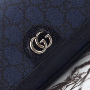 Replica Gucci Ophidia Super Mini Blue - near-authentic luxury replica handbag