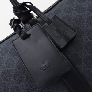 Replica Gucci GG Duffle Bag Black - near-authentic luxury replica handbag