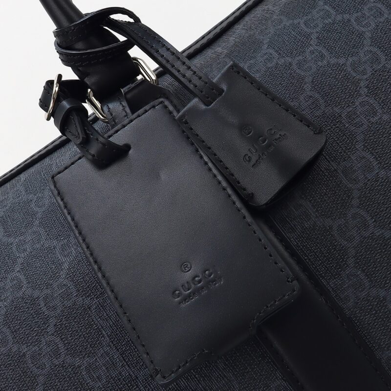Replica Gucci GG Duffle Bag Black - near-authentic luxury replica handbag