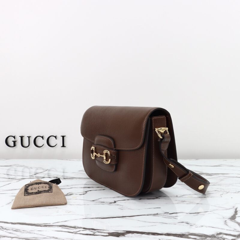 Replica Gucci G 1955 Horsebit Brown - best-selling designer handbag dupe