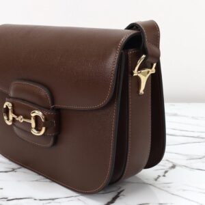 Replica Gucci G 1955 Horsebit Brown - premium 1:1 fake handbag model