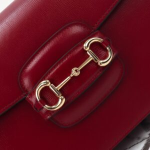 Replica Gucci G 1955 Horsebit Red - realistic designer-inspired fake bag