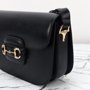 Replica Gucci G 1955 Horsebit Black - elite superclone designer purse