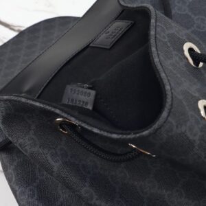 Replica Gucci GG Supreme Backpack Black - best-selling designer handbag dupe