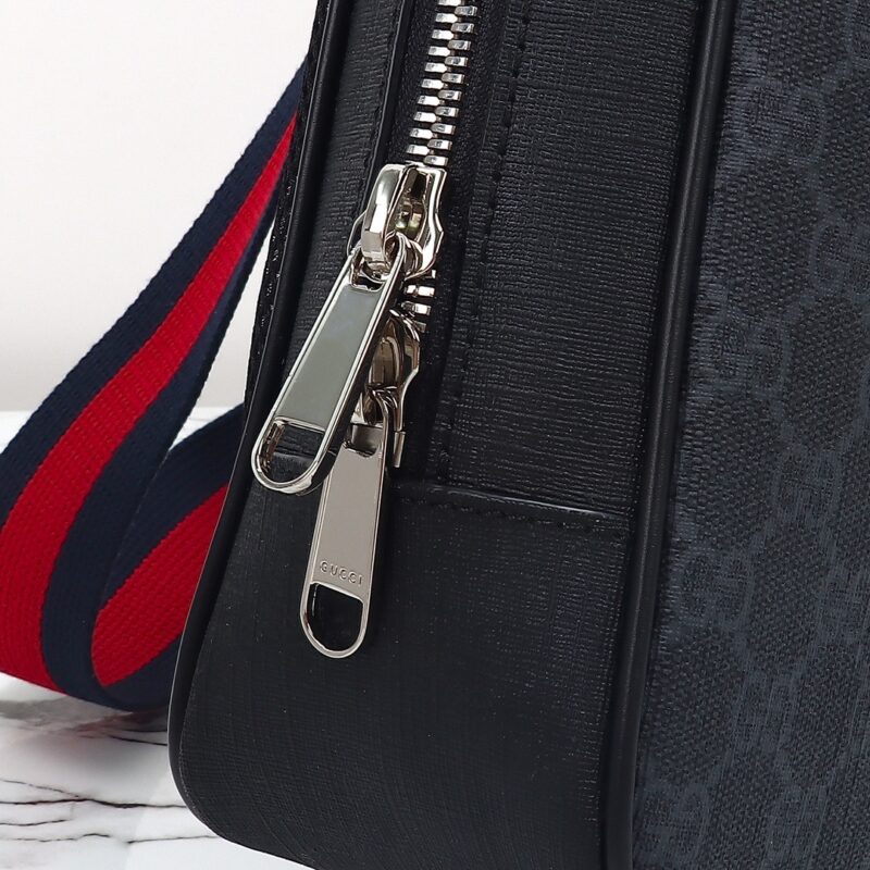 Replica Gucci Supreme Sling Bag Black - top-rated replica designer bag