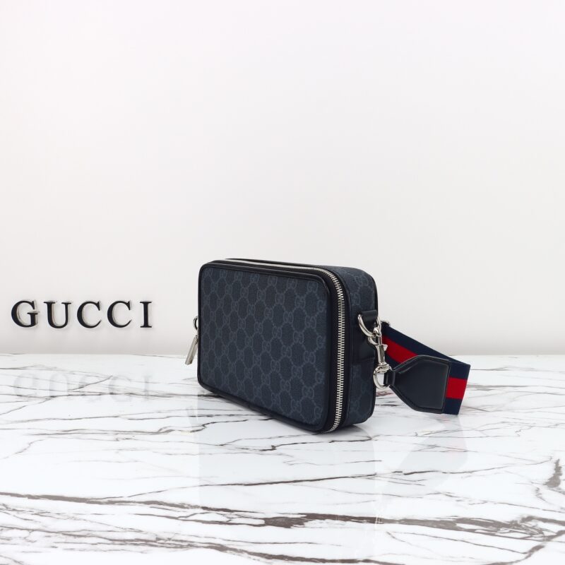 Replica Gucci GG Shoulder Bag Black - premium 1:1 fake handbag model