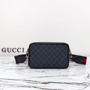 Replica Gucci GG Shoulder Bag Black - ultra-realistic fake designer tote
