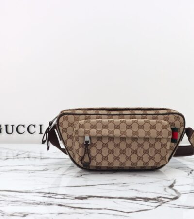 Replica Gucci Small GG Belt Bag Beige - high-end fake designer purse