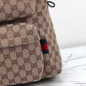 Replica Gucci Backpack GG Canvas Beige - best-selling designer handbag dupe