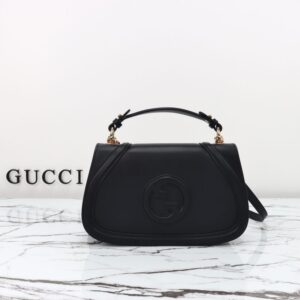 Replica Gucci Blondie Top Handle Black - realistic designer-inspired fake bag