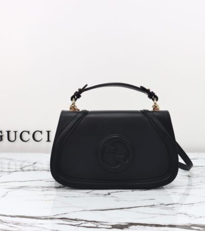Replica Gucci Blondie Top Handle Black - realistic designer-inspired fake bag