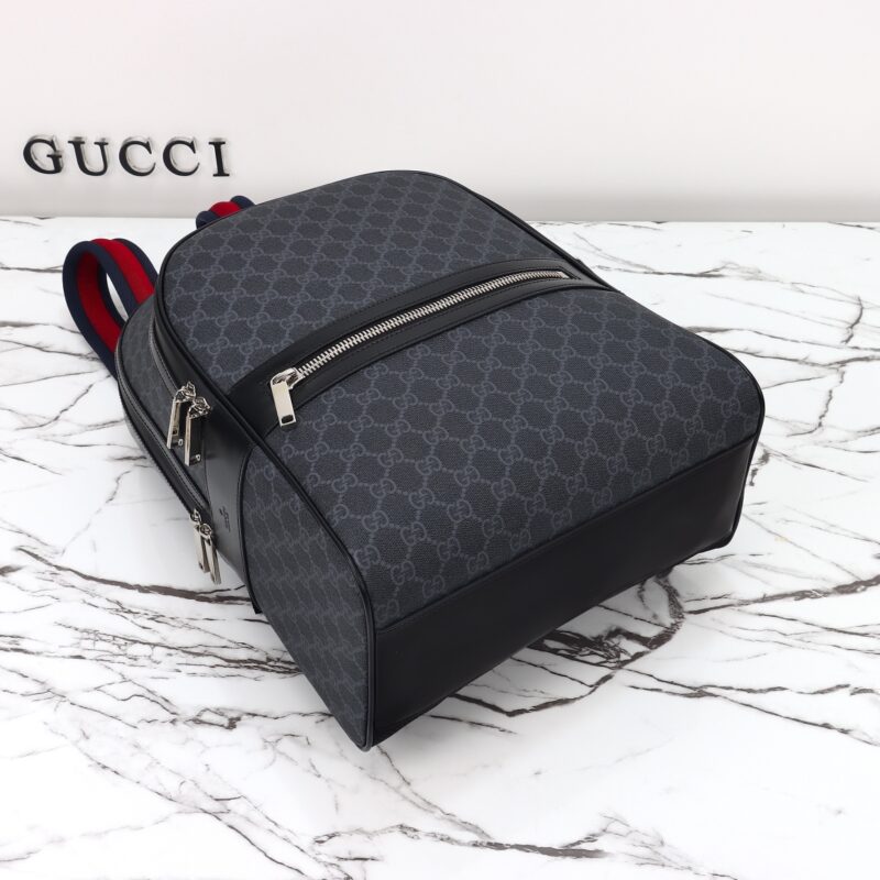 Replica Gucci GG Supreme Large Backpack - top-tier luxury replica shoulder bag