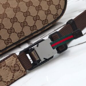 Replica Gucci Small GG Belt Bag Beige - premium 1:1 fake handbag model