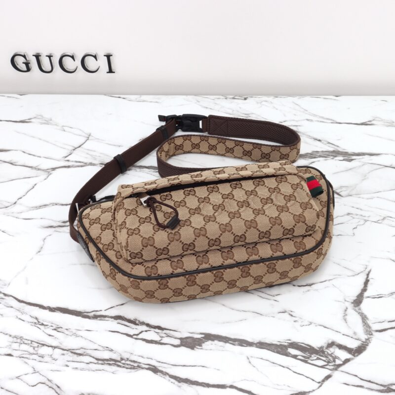 Replica Gucci Small GG Belt Bag Beige - ultra-realistic fake designer tote