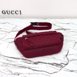 Replica Gucci Small GG Belt Bag Red - realistic designer-inspired fake bag